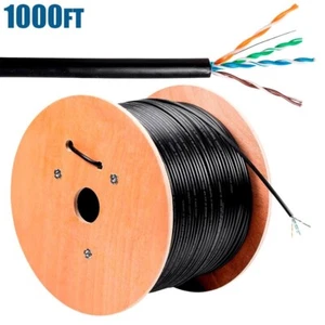 1000FT Cat5e Outdoor Direct Burial Underground Network Ethernet Gel Type Cable - Picture 1 of 4