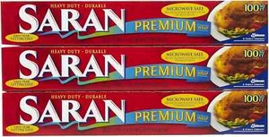 Saran Premium Klarsichtfolie - 100 Fuß - 3 Stück - Bild 1 von 4