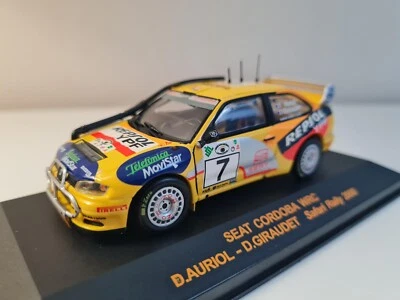 1:43 COCHE SEAT CORDOBA WRC AURIOL GIRAUDET SAFARI RALLY 2000 1/43 IXO ALTAYA - Imagen 1 de 3