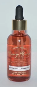 BATH & BODY WORKS AROMATHERAPY YLANG YLANG ESSENTIAL OIL CASTOR SAFFLOWER DROPS - Picture 1 of 4