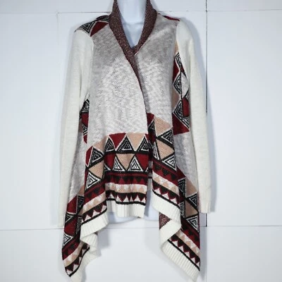 Charlotte Russe Womens Size XL Multicolor Cardigan Long Sleeve Top - Image 1 of 4