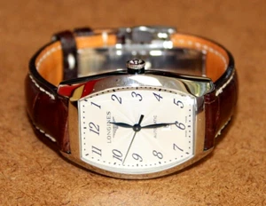 HTF Longines Evidenza Ladies Guilloche Dial Automatic Watch L2.342.4 [035WEI] - Picture 1 of 6