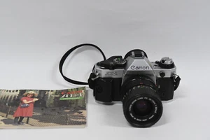 Canon AE-1 Program 35mm Film SLR Camera with Canon Zoom FD 35-70mm Lens - Picture 1 of 22
