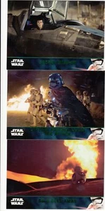 Topps Star Wars Force Awakens Series 2 Green Parallel Lot (26 Different Cards) - Picture 1 of 1