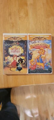 The Secret Of Nimh 1 & 2 Vhs - Image 1 of 4