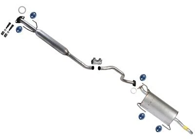 Exhaust System Resonator & Muffler Fits Nissan Sentra S SL SV 2013-2019 1.8L - Image 1 of 4