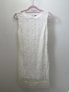 Women’s Elie Tahari Lace Sleeveless Sheath Dress Size 10 - Picture 1 of 7