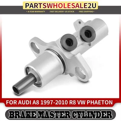 Brake Master Cylinder w/o Reservoir for Audi A4 Quattro R8 S8 VW Passat 1 In.	 - Image 1 of 4