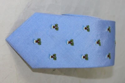 Corbata Southern Tide azul bahía para hombre precio de venta sugerido por el fabricante 80 USD Foto 1 de 4