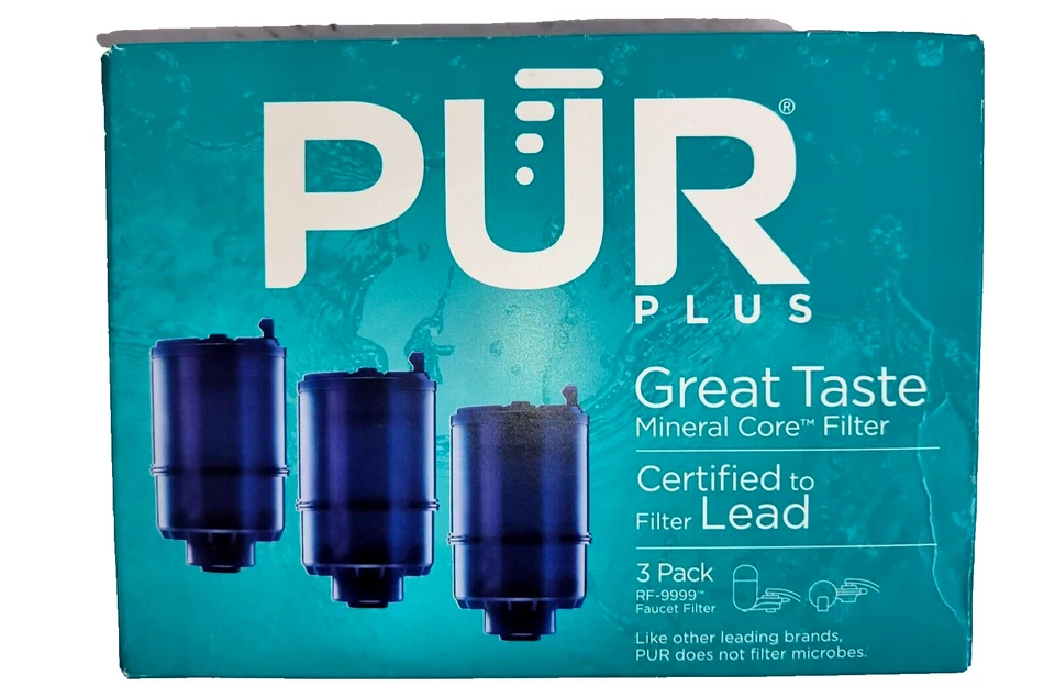 PUR PLUS Great Taste Faucet Mount RF-9999 Replacement Filters 3 Pack - BRAND NEW - Image 1 of 4