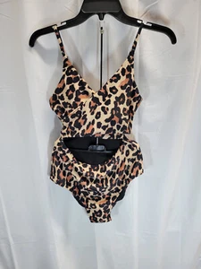 SUUKSESS Women Wrap Cut Out One Piece Swimsuit High Waisted Monokini Bathing - Picture 1 of 2