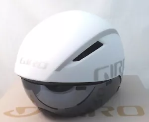 Casco aerodinamico Giro Aerohead MIPS bianco opaco argento taglia small - Foto 1 di 4