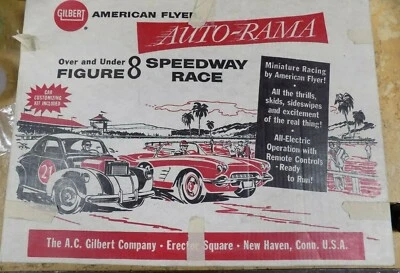 Gilbert American Flyer Auto Rama Speedway Race #19083 Foto 1 de 4