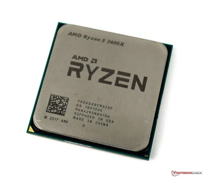AMD Ryzen 5 2600X CPU R5 3.6 GHz Processors 6-cores Max Clock 4.2GHz AM4 95W - Image 1 of 3