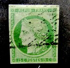 nystamps France Stamp # 2 Used $900  J30y2842