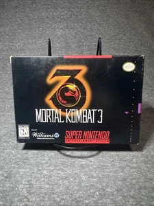 Mortal Kombat 3 Super Nintendo Entertainment System SNES 12 - Foto 1 di 11