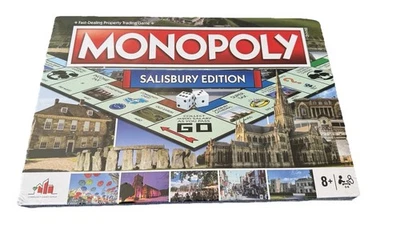 Monopoly Salisbury Edition Property Trading Family Board Game 2-6 Players 8+ - Image 1 of 3