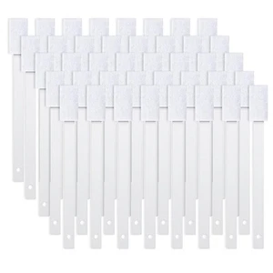 100 pièces brosses de nettoyage de joints, outils, brosse à trous, toilettes jetablesbü8761 - Photo 1/7