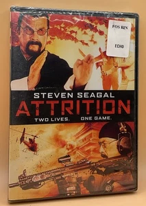 Attrition DVD 2018 Steven Seagal **SEALED NEW** **Buy 2 Get 1 Free** - Picture 1 of 3