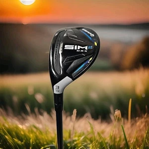 LH Taylormade Sim 2 max 3 hybrid 19° Golf Club Regular flex Graphite 41" UPC 253 - Picture 1 of 9
