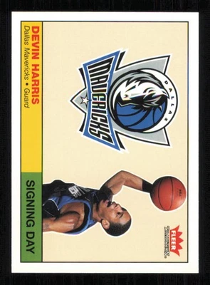 2004-05 Fleer Tradition Signing Day #5 Devin Harris basquete MAVERICKS QUASE PERFEITO-PERFEITO - Imagem 1 de 3