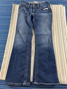 Jeans Ariat Real Denim donna 30R REALE 30x32 blu bootcut western #8752 - Foto 1 di 13