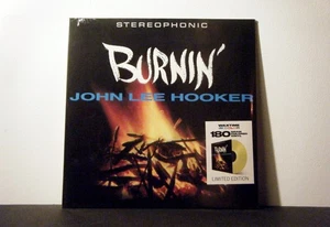 JOHN LEE HOOKER LP Burnin 1962 WaxTime  RE  Yellow Color  vinyl SEALED! - Picture 1 of 2