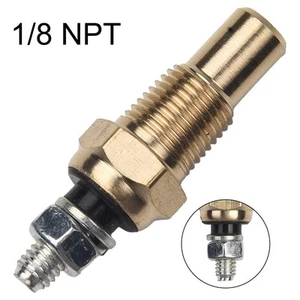 Temp Sensor Metal Electronic Transmitter Gold Single Connection Sensor - Picture 1 of 12
