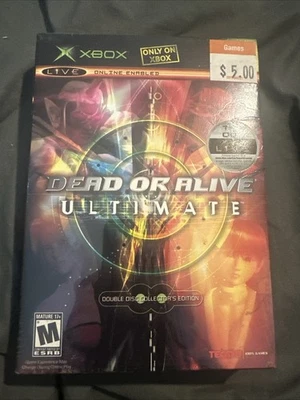 Dead or Alive Ultimate (Microsoft Xbox, 2004) СОВЕРШЕННО НОВЫЙ ЗАПЕЧАТАННЫЙ - Изображение 1 из 3