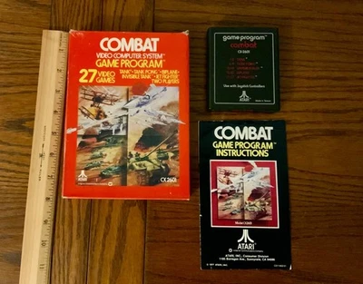 ATARI 2600 Combat (CX2601) - 1978 - Tested - See Description - Image 1 of 4
