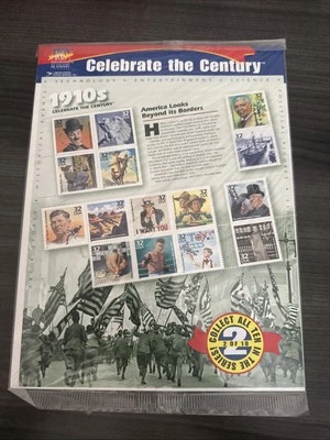 USPS 1910s "Celebrate the Century" limited edition stamps - Image 1 of 2