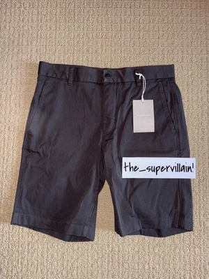 Pantalones Cortos Chinos Para Hombre Everlane Uniforme Calce Ajustado 32 Gris Pizarra 9 Pulgadas Elastizados ¡NUEVO! Foto 1 de 4