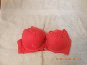 W - V.S. / 34C / PUSH UP / SPITZE / STRASS / ROT ๐๐๐๐๐๐ - Bild 1 von 6