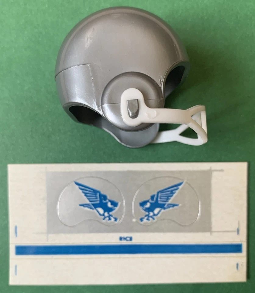 1970 RICE OWLS MINI NCAA universidad vintage chicle fútbol americano casco calcomanía hoja antiguo Foto 1 de 1