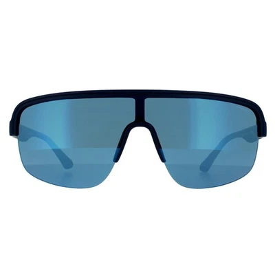 Police Sunglasses SPLB47M Arcade 3 6QSB Matte Midnight Blue Blue Mirrored - Image 1 of 4