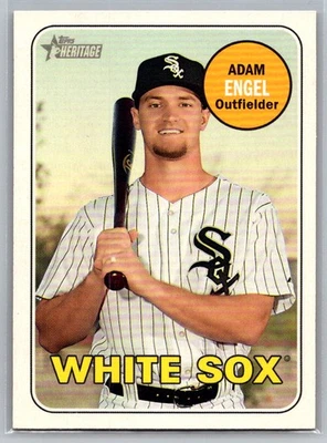 Adam Engel 2018 Topps Heritage Chicago White Sox #570 - Image 1 of 2
