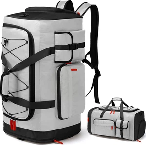 Großer Turnbeutel Rucksack mit Schuhfach, 70L strapazierfähiger Sport Seesack - Bild 1 von 15