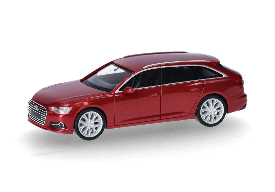 HERPA - AUDI A6 Avant rosso metallizzato - 1/87 - HER430647-005 - Immagine 1 di 4