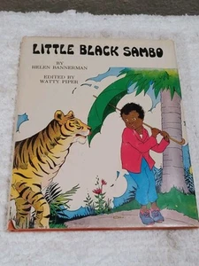 Vintage Little Black Sambo Book Platt & Munk Hardcover Dust Jacket 1972 - Picture 1 of 6