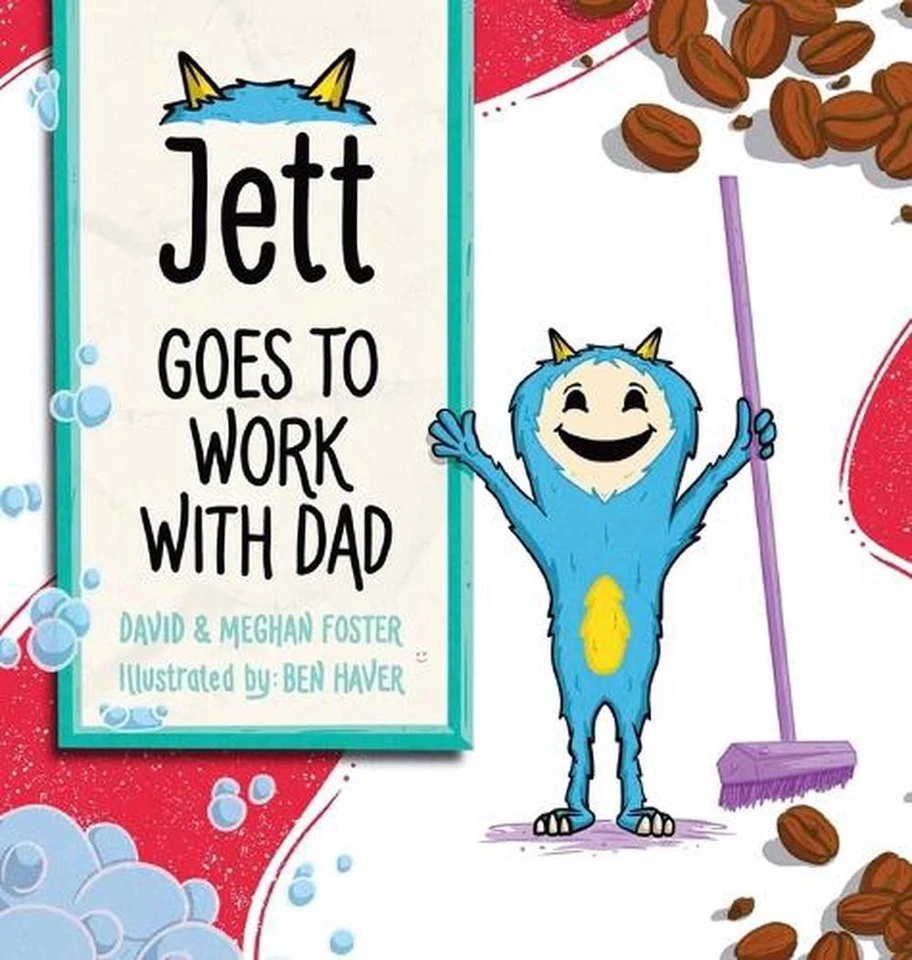 Jett Goes to Work with Dad by David Foster Hardcover Book - Image 1 of 1
