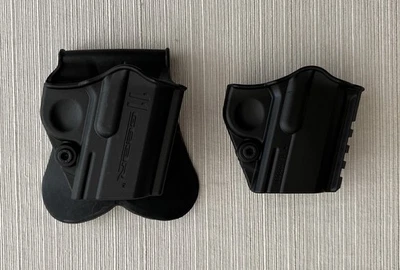 Подвесная кобура и поясная раздвижная кобура Springfield Armory 1911 — обе для открытого и правостороннего ношения - Изображение 1 из 4