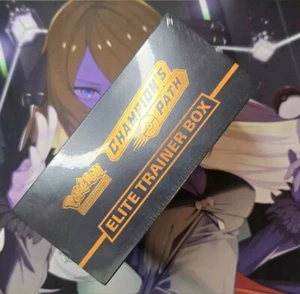 Pokemon Juego de Cartas Coleccionables Champion’s Path Elite Caja Entrenador ETB Nuevo Sellado de Fábrica! - Imagen 1 de 6