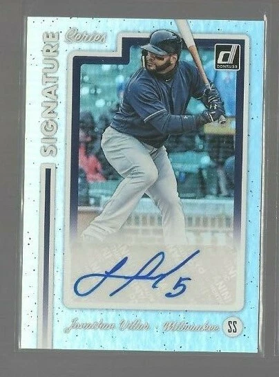 2017 Donruss Signature Series #35 Jonathan Villar (ref 72439) - Image 1 of 1