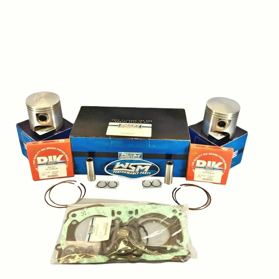 NEW WSM SEADOO 951 TOP END REBUILD KIT 1MM RX GTX DI WSM 89MM OVERBORE - Image 1 of 1