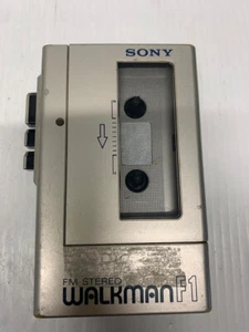 Vintage Sony Walkman WM-F1 FM Cassette Stereo - For Parts or Repair FREE SHIPP - Picture 1 of 5