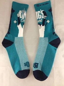 Seattle Mariners "Kings Court" socks (Unisex, SM, Mariner) - Picture 1 of 2