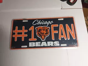 Novità CHICAGO BEARS #1 FAN NFL Targa Targa Tag Calcio Memorabilia - Foto 1 di 5