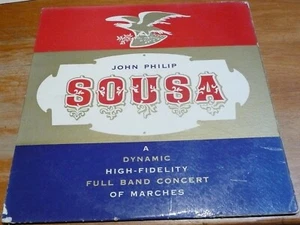 John Philip Sousa: A Dynamic High-Fidelity Full Band Concert of Marches LP - Picture 1 of 4