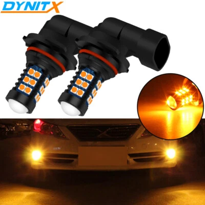 DYNITX Lighting 30-LED 9006 Driving Fog Light Bulb Replacement Lamp 3000K Amber - Image 1 of 4