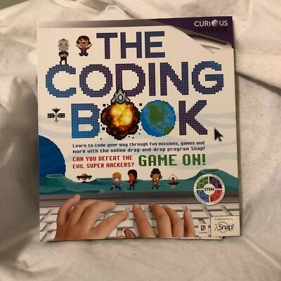 The Coding Book by Hinkler Books - Curious Universe - STEM for Kids - Image 1 of 4